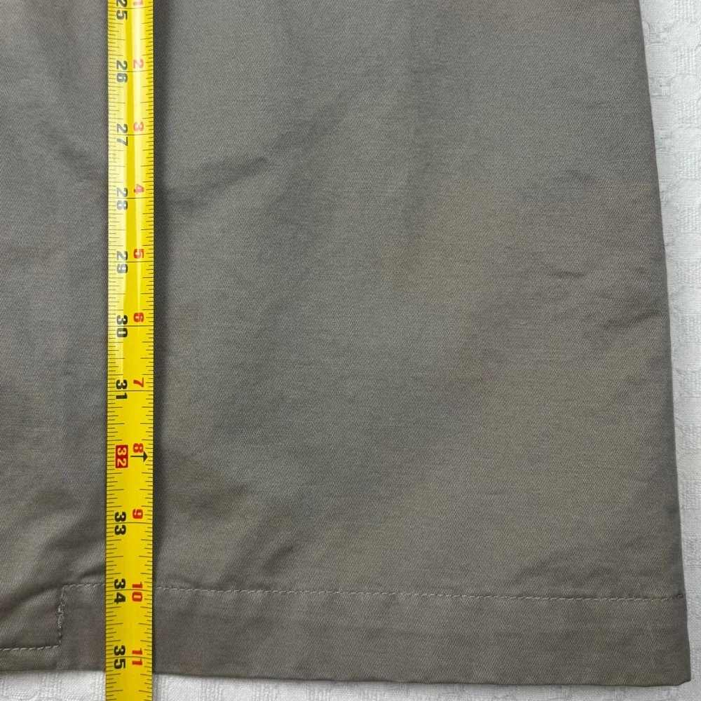 Traditional Wears Cotton Trench Coat Womens M L Khaki Belted Classic Understated